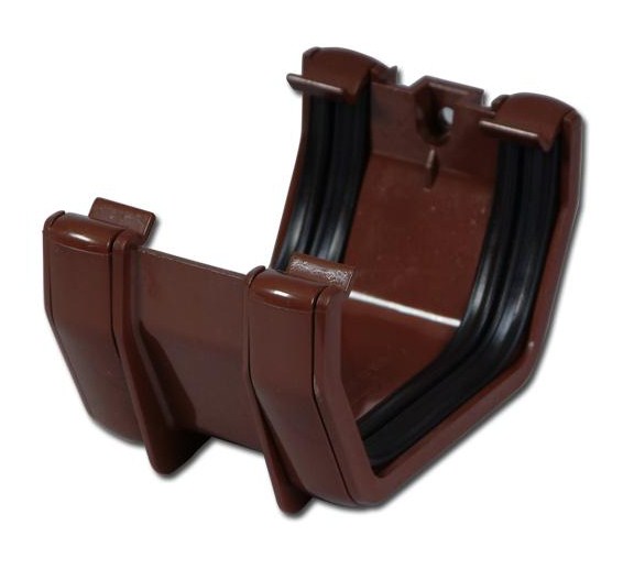 Square Gutter Union Bracket Guttering PVC Gutter Faster Plastics